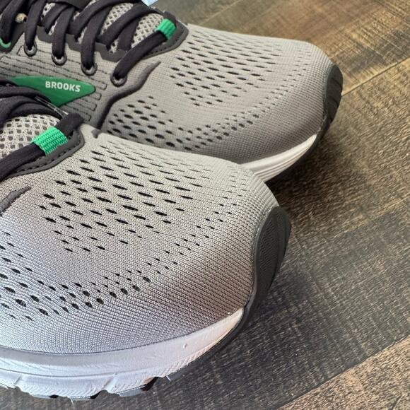NWOB BROOKS WOMEN’S BROOKS ARIEL 20 GREY/GREEN ATHLETIC RUNNING SHOES Size 9 - Picture 7 of 7